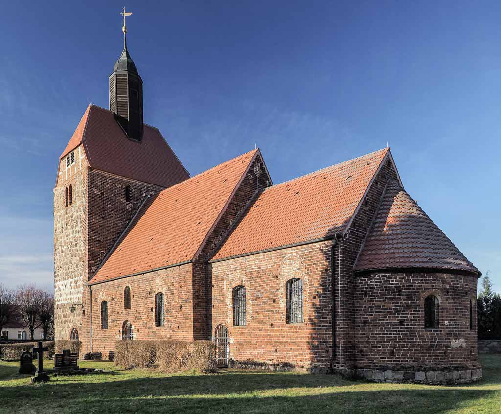 Dorfkirche Pechüle aufgenommen von Südost