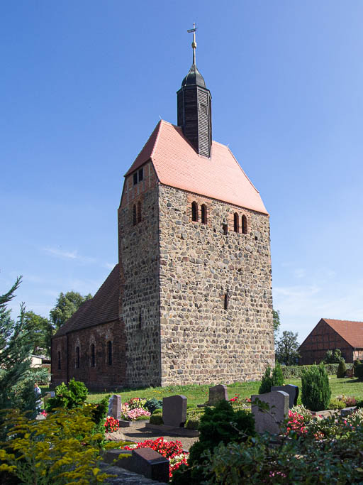 Dorfkirche Pechüle von Nordwest