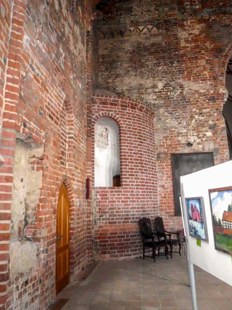 Stadtkirche Rathenow. Nebenapsis des südlichen Querschiffs, heute im Innenraum der Hallenkirche.