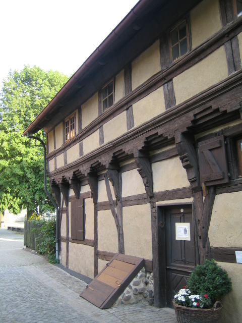 Ältestes Haus von Beeskow um 1480