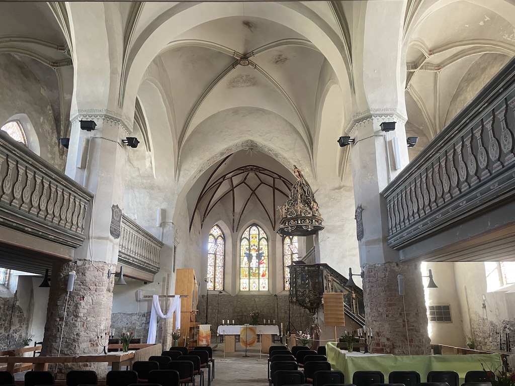 Beelitz, Schiff und Chor