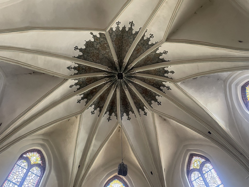 Beelitz, Wunderblutkapelle, Sterngewölbe