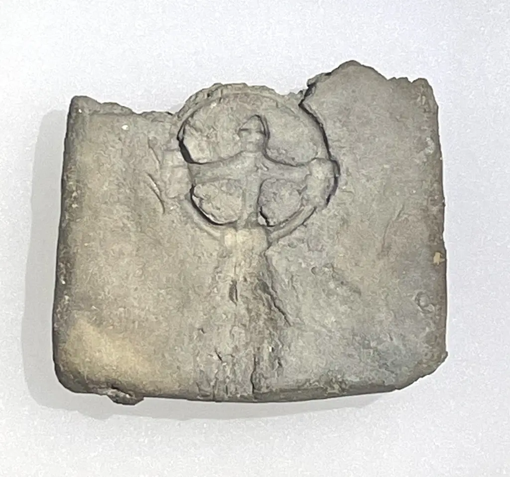 Gussform für Radkreuz, Slawischer Burgwall in Spandau.